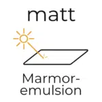Marmoremulsion matt / Kreidefarbe