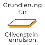 Grundierung für Olivensteinemulsion (innen)
